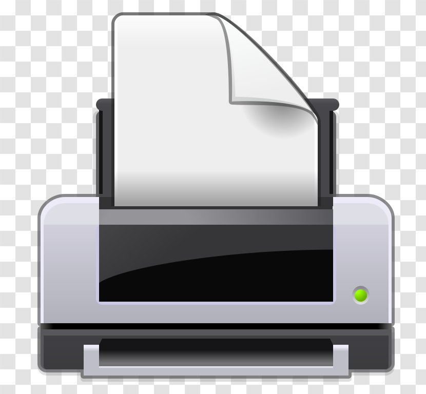 Printer Clip Art Printing Vector Graphics - Inkjet Transparent PNG