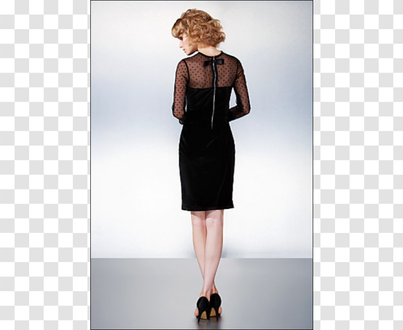 Little Black Dress Satin Fashion - Neck - Cloak Transparent PNG