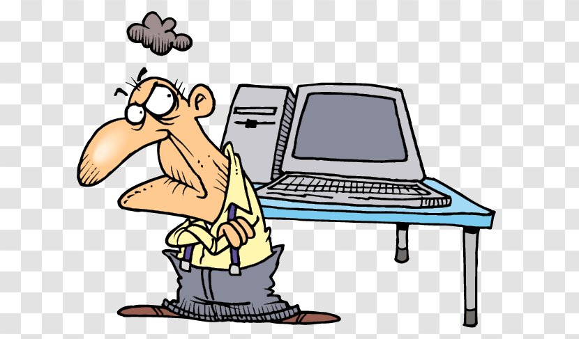Computer Virus Tablet Computers Technical Support Clip Art - Homebuilt - Angry Old Man Transparent PNG