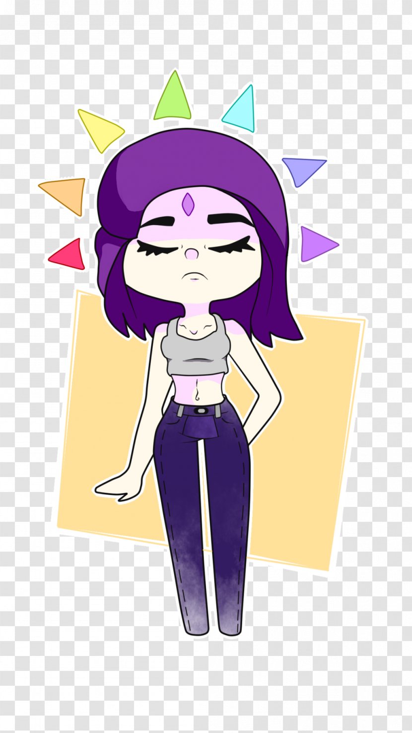 Violet Graphic Design Purple - Fiction - Teen Titans Transparent PNG