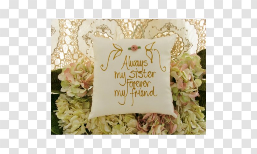 Adornment Gift Floral Design Pillow Wedding Transparent PNG