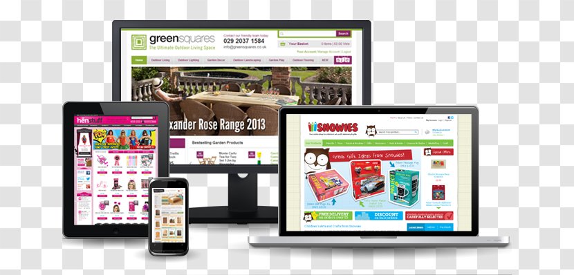 Responsive Web Design Ontarget Interactive E-commerce Website Development - Opencart - Ecommerce Store Transparent PNG