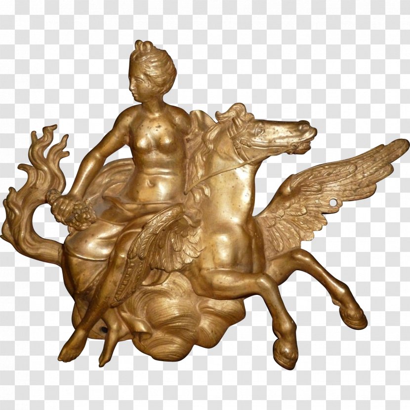 Bronze Sculpture Classical 01504 - Brass - Material Transparent PNG