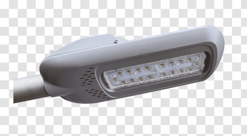 LED Street Light Lighting Fixture - Electronics Accessory Transparent PNG