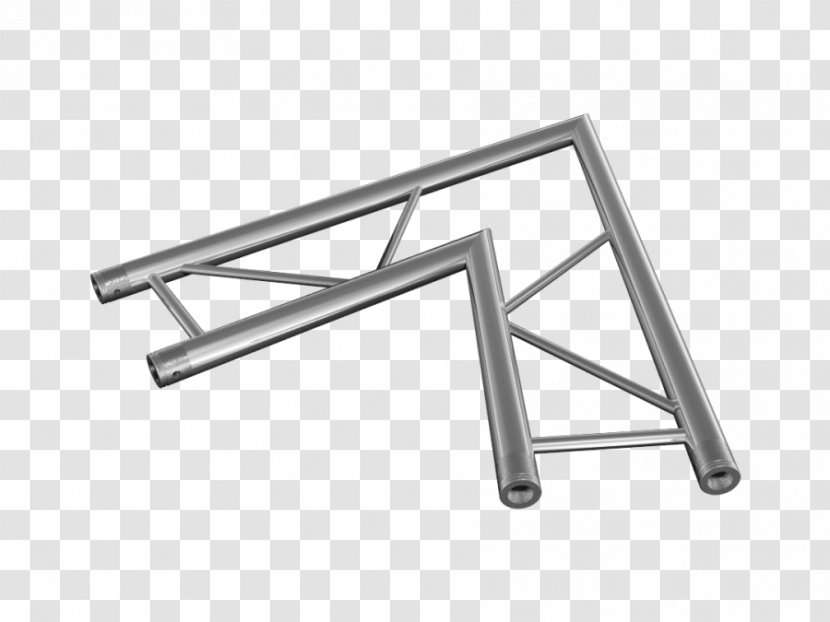 Truss Steel Beam Square Foot - Aluminium Transparent PNG