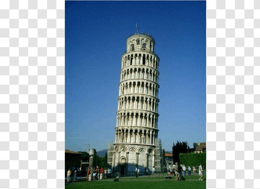 Leaning Tower Of Pisa Steeple Building Medieval Architecture - Sky Transparent PNG