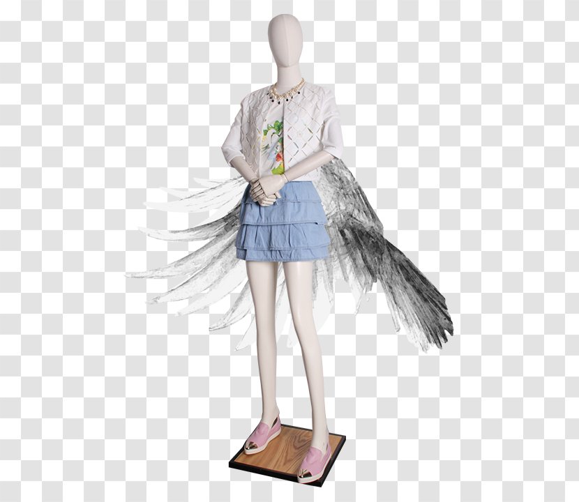 Costume Design Figurine Angel M - Claborate-style Transparent PNG