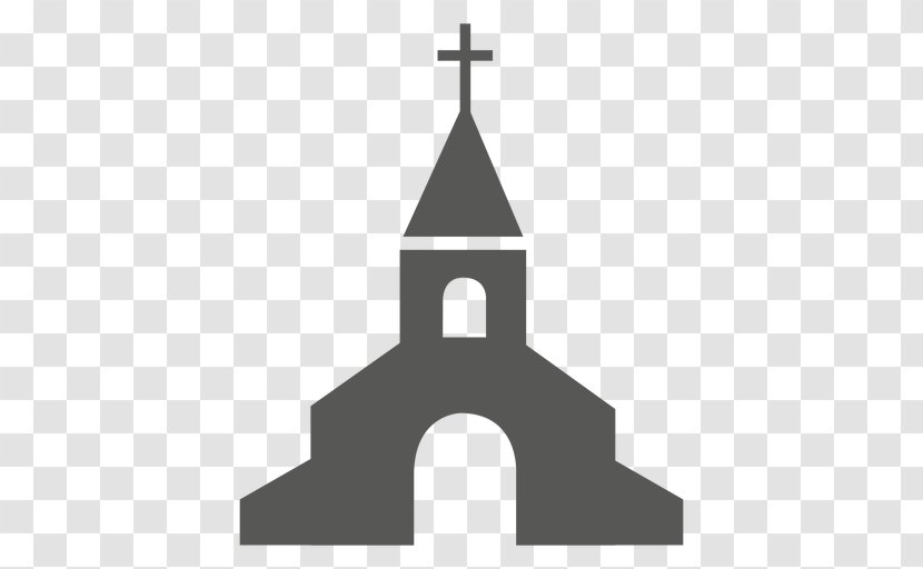 Church Clip Art - Black And White - Cathedral Transparent PNG