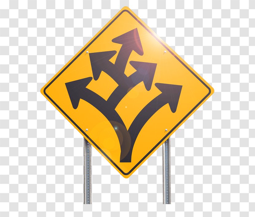 Traffic Sign Warning Royalty-free Road - Confusion Transparent PNG