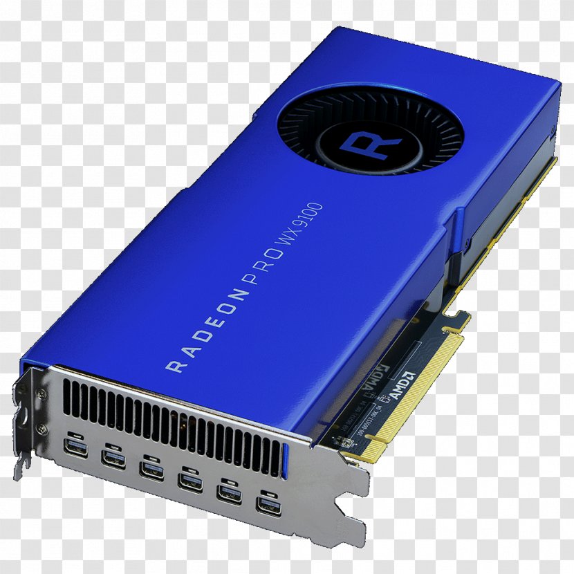 Graphics Cards & Video Adapters AMD Radeon Pro SSG WX 8200 Card 100-505956 9100 - Computer Transparent PNG