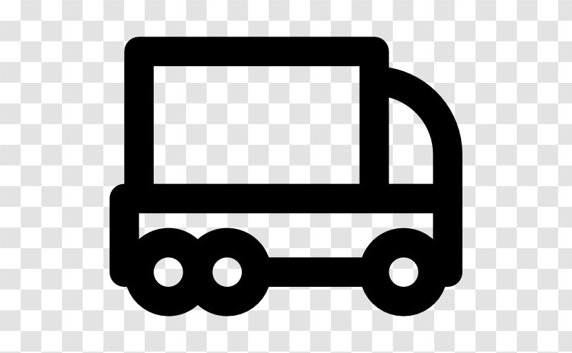Technology Clip Art - Black M - Delivery Truck Transparent PNG