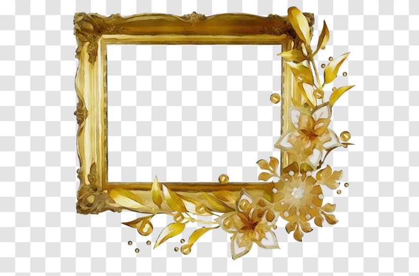 Background Gold Frame - Interior Design Rectangle Transparent PNG