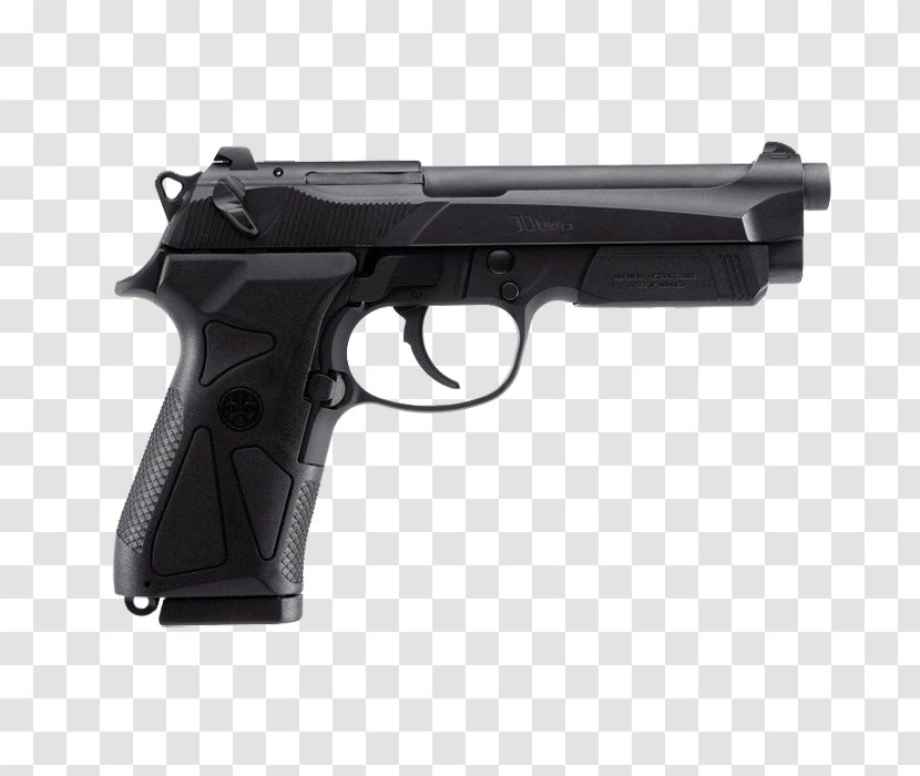 Beretta M9 92 90two Firearm - Pistol - Handgun Transparent PNG