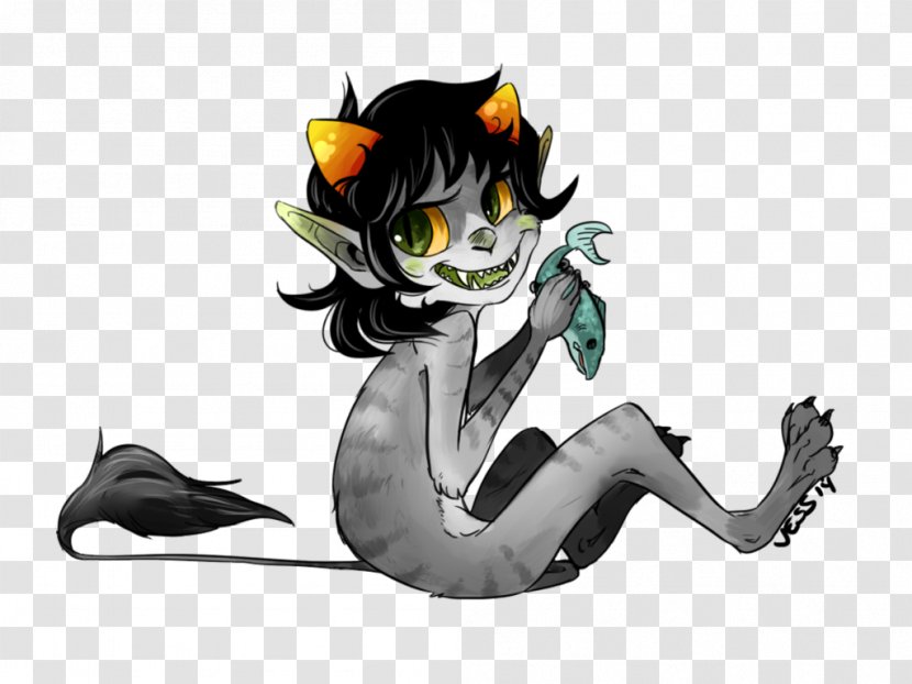 Catnips Homestuck Drawing DeviantArt - Tail - Cat Transparent PNG