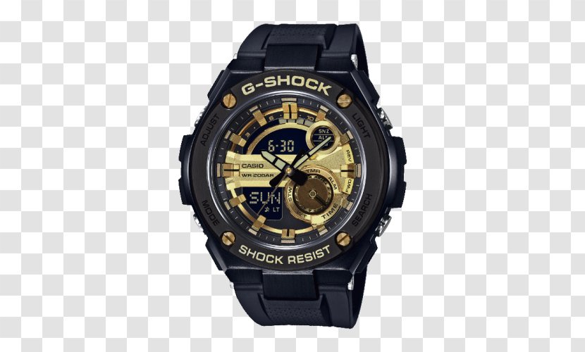 Shock-resistant Watch G-Shock Water Resistant Mark Chronograph - Gst Transparent PNG