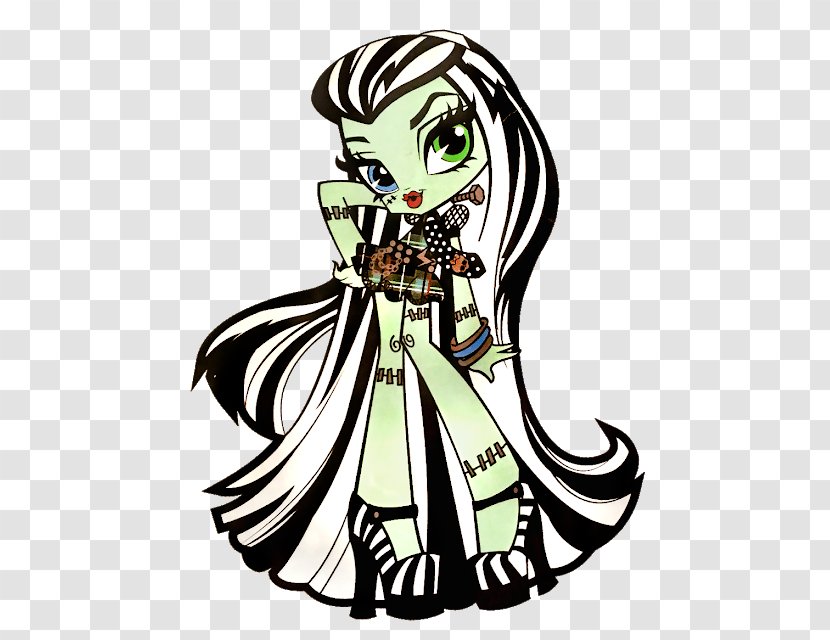 Frankie Stein Monster High Clawdeen Wolf Illustration - Plant Transparent PNG