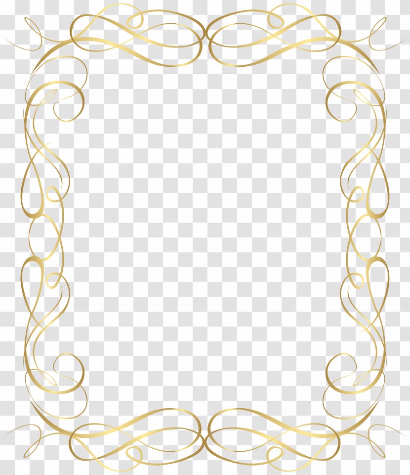 Wedding Anniversary Gold Heart Picture Frames Clip Art - Love Transparent PNG