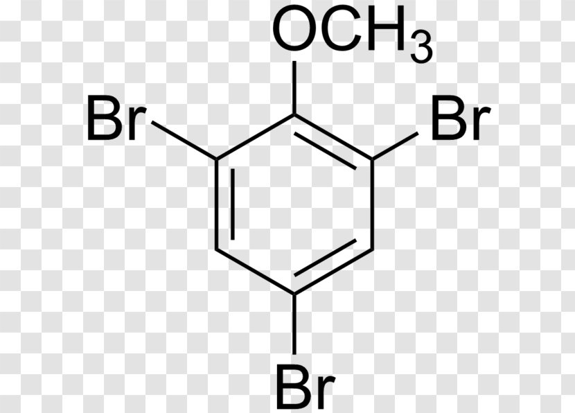 2,4,6-Tribromoanisole Chemical Compound Acetanisole Chemistry - Isomer - Bromoanisole Transparent PNG
