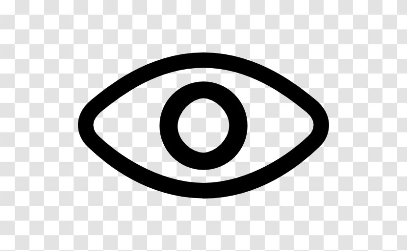 Circle Oval Symbol Area Rim - Eye Pupil Transparent PNG
