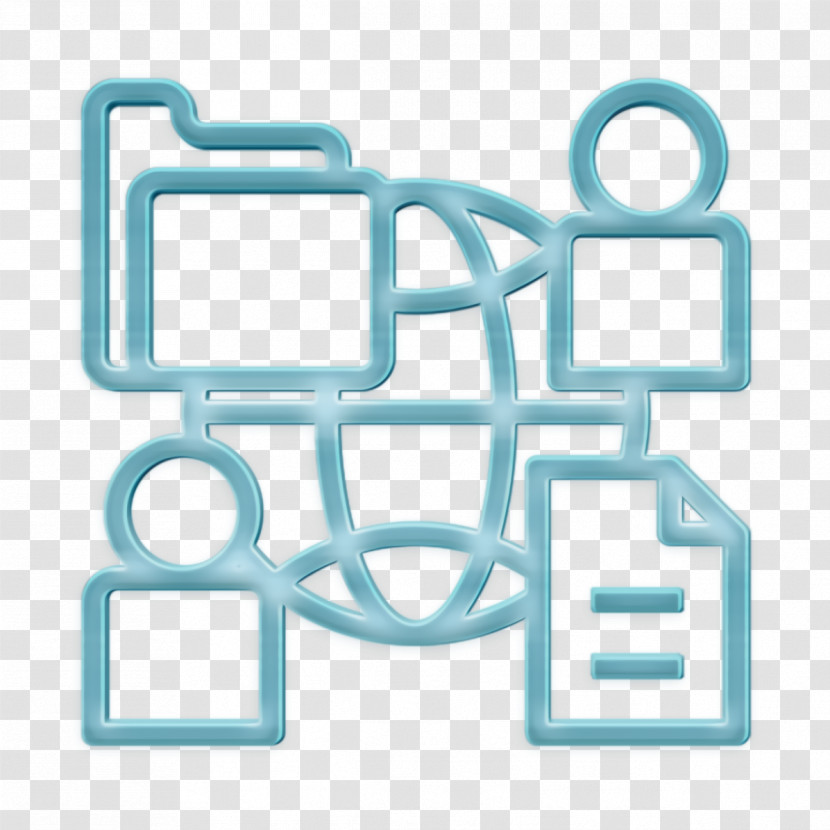 Global Icon Folder And Document Icon Transparent PNG