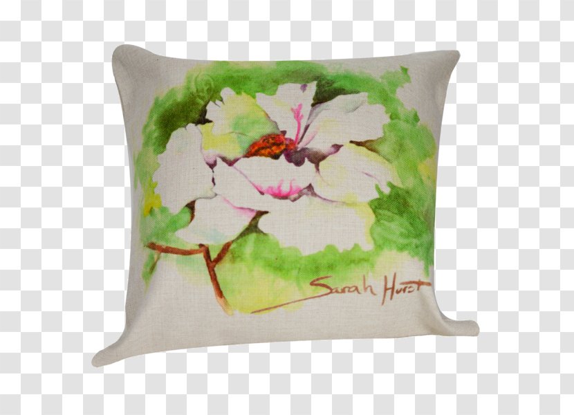 Throw Pillows Cushion Artist Artisan - Pollinator - White Peony Transparent PNG