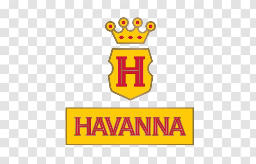 Logo Havanna Cafe Alfajor Brand - Yellow - Havannas Dulce De Leche Argentina Transparent PNG