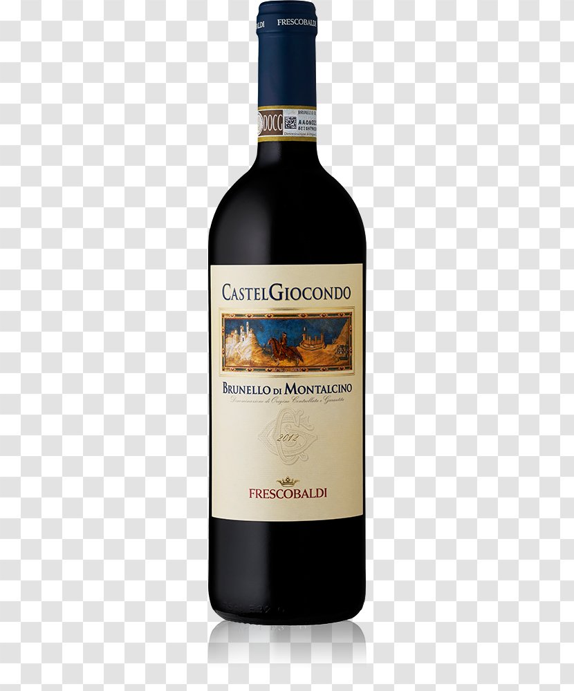 Tenuta CastelGiocondo Sangiovese Brunello Di Montalcino DOCG Wine - Bottle - French Red Types Transparent PNG
