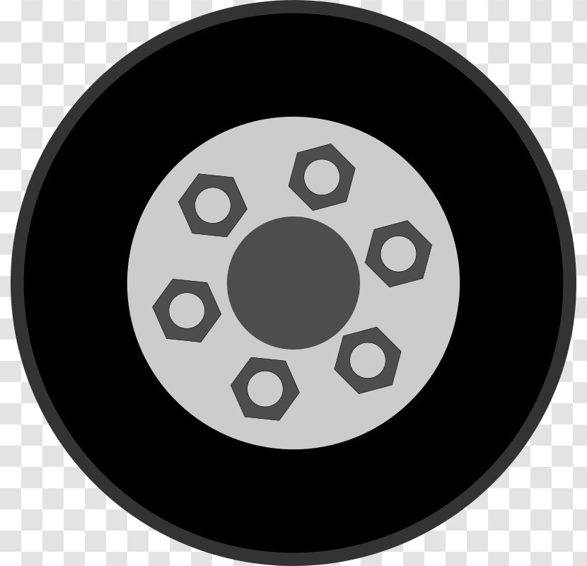 Car Wheel Clip Art - Tire Transparent PNG