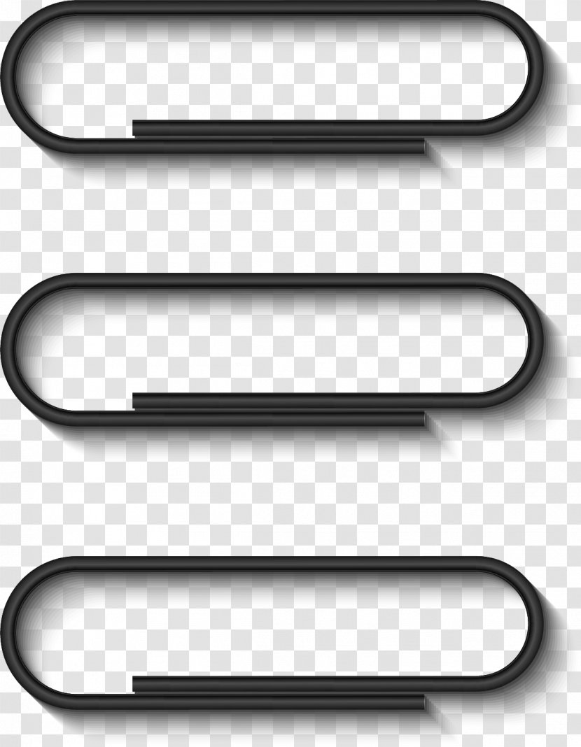 Paper Clip - Drawing - Vector Hand Painted Pin Transparent PNG