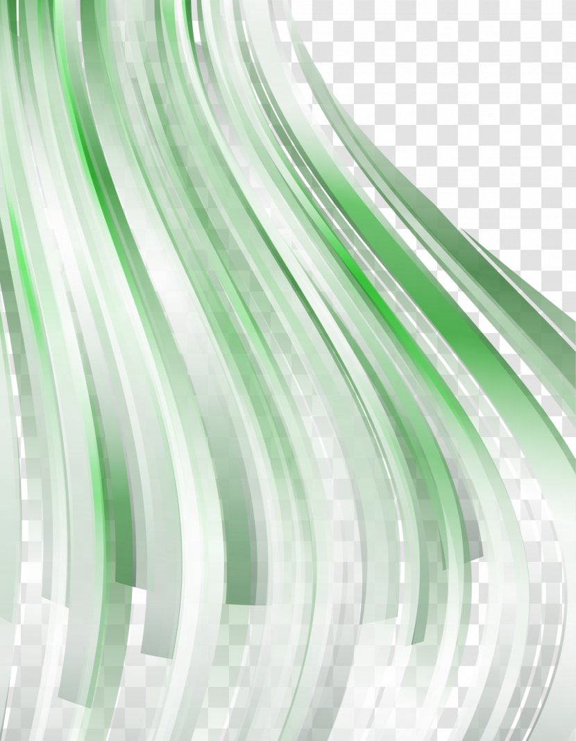 Green Curve - Gratis - Line Transparent PNG
