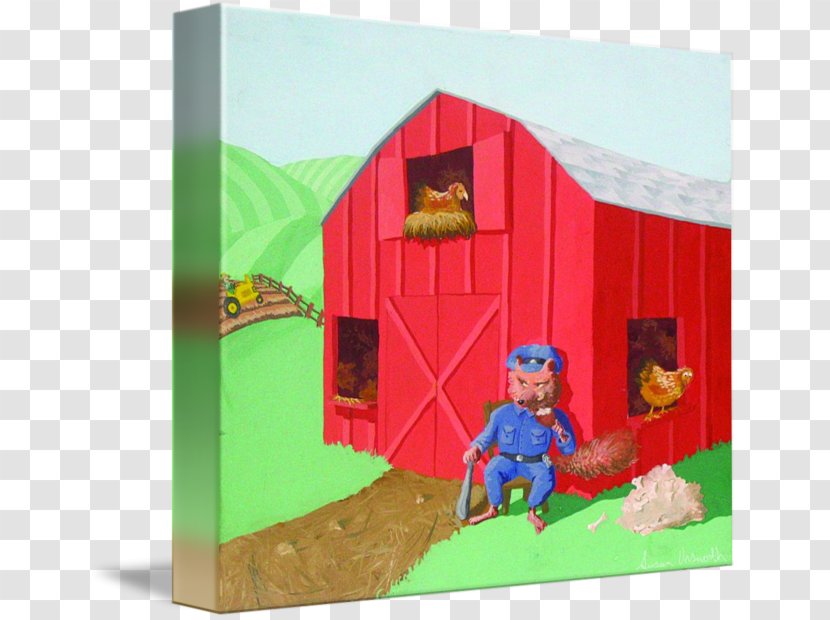 Dollhouse Playset Google Play - Playhouse - Watercolor Fox Transparent PNG