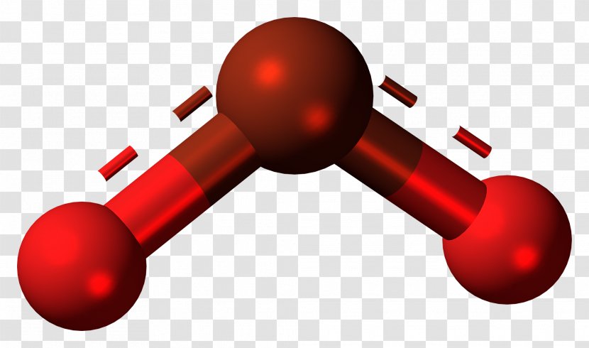 Bromine Dioxide Diatomic Molecule Ball-and-stick Model - Oil Molecules Transparent PNG