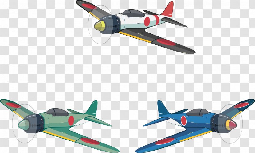 Fighter Aircraft Airplane Second World War Military - Japanese Planes During II Transparent PNG