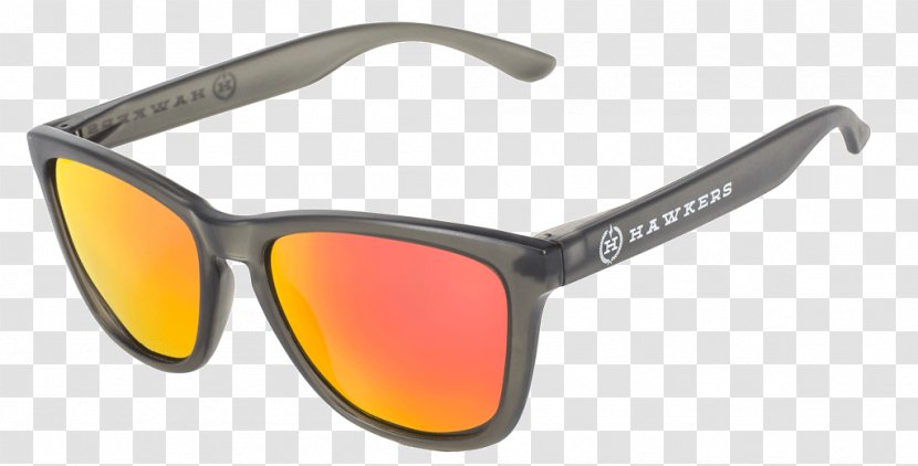 Amazon.com Sunglasses Hawkers Oakley, Inc. Ray-Ban - Orange - Polarized Transparent PNG