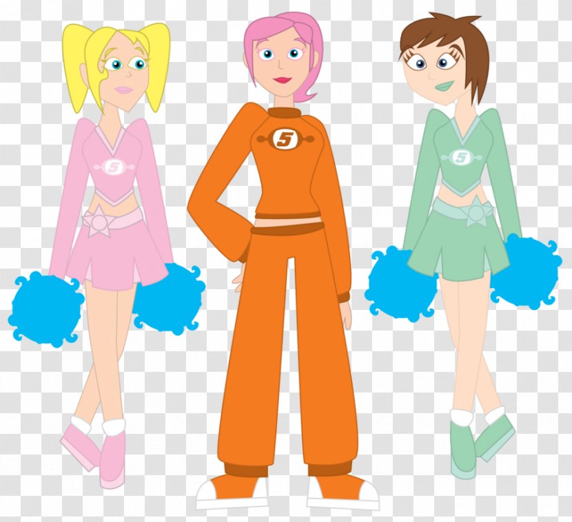 DeviantArt Nickelodeon Space Channel 5 - Tree - Cheerleaders Transparent PNG