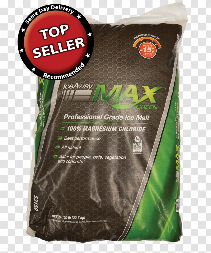 Brand Ice Melting Max Green - Bag Of Transparent PNG