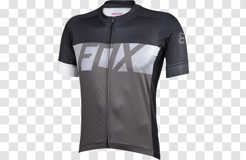 Cycling Jersey Tracksuit T-shirt Fox Racing - Active Shirt Transparent PNG