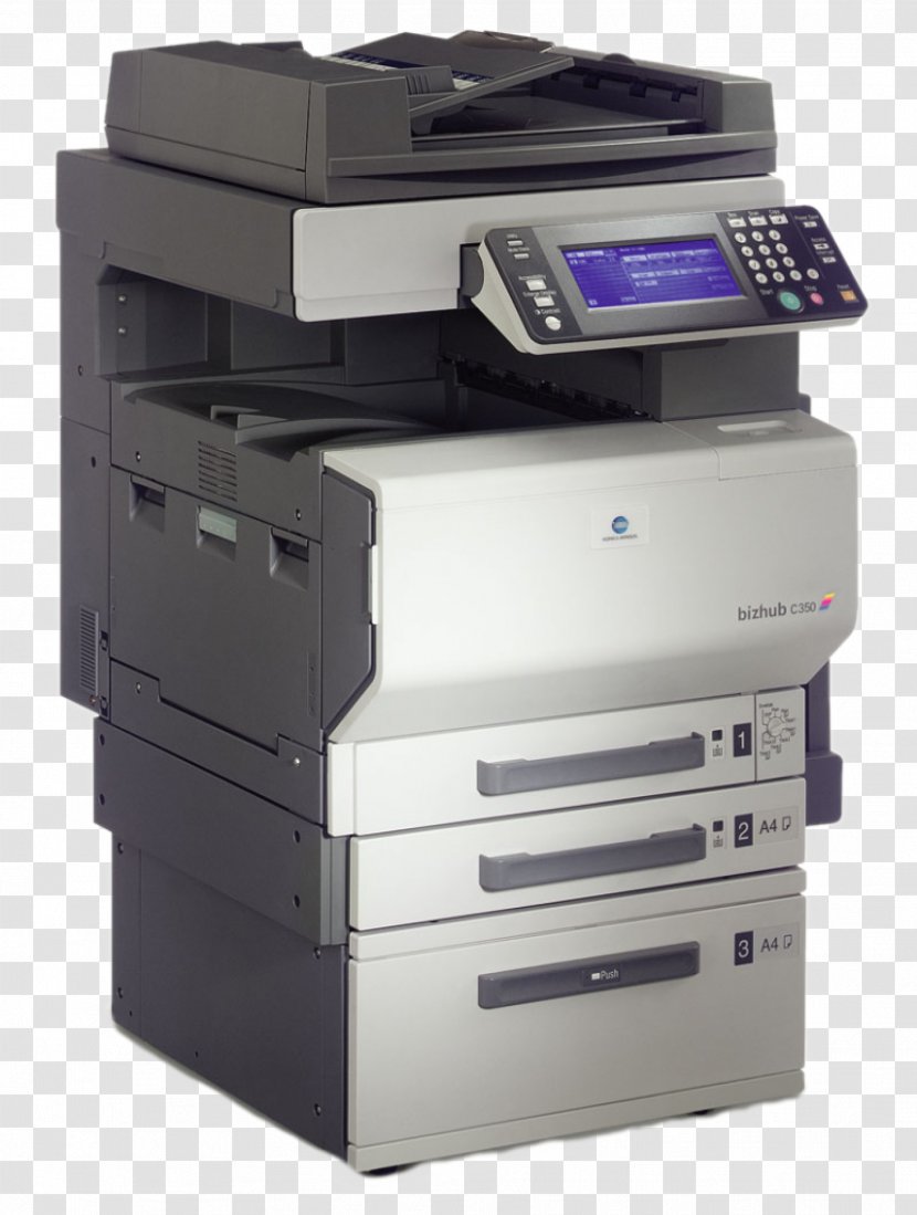Photocopier Konica Minolta Printer Driver Device - Multifunction Transparent PNG