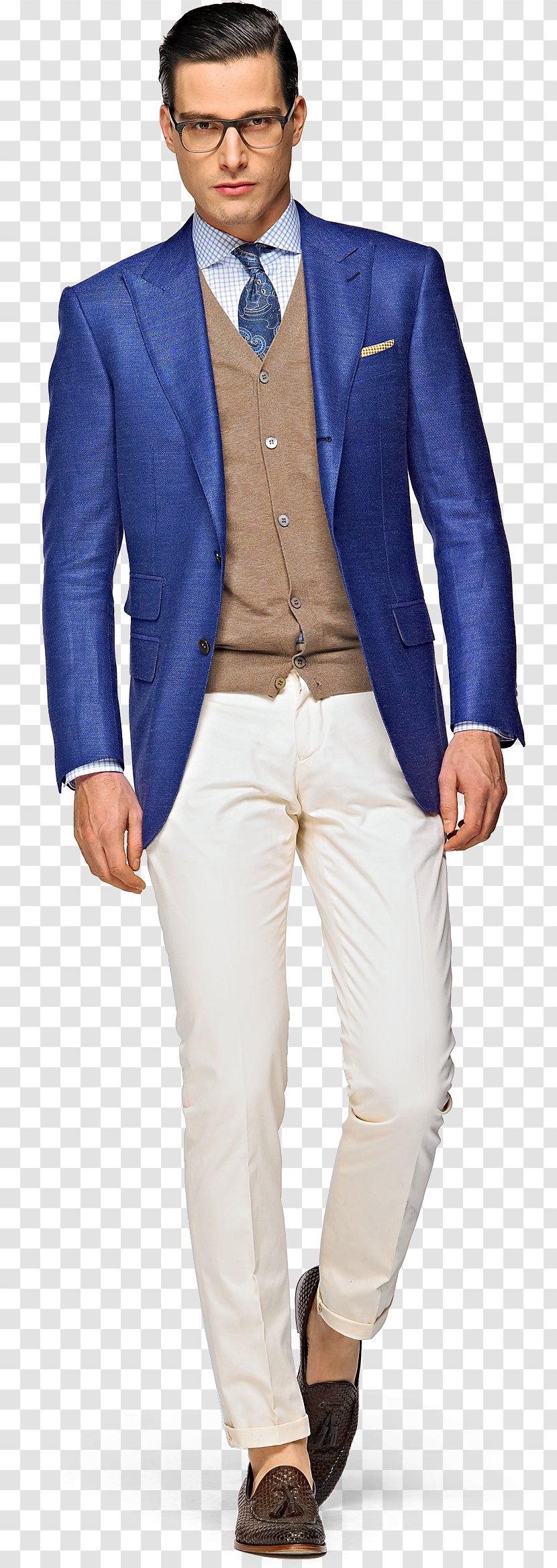 Suit Blazer Pants Navy Blue Clothing - Sport Coat Transparent PNG