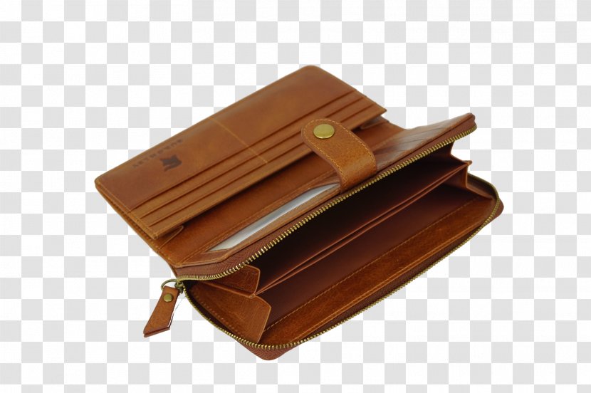 Wallet Handbag Leather Tan Transparent PNG
