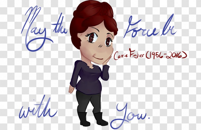 Character Fiction Animated Cartoon Font - Fictional - Carrie Fisher Transparent PNG