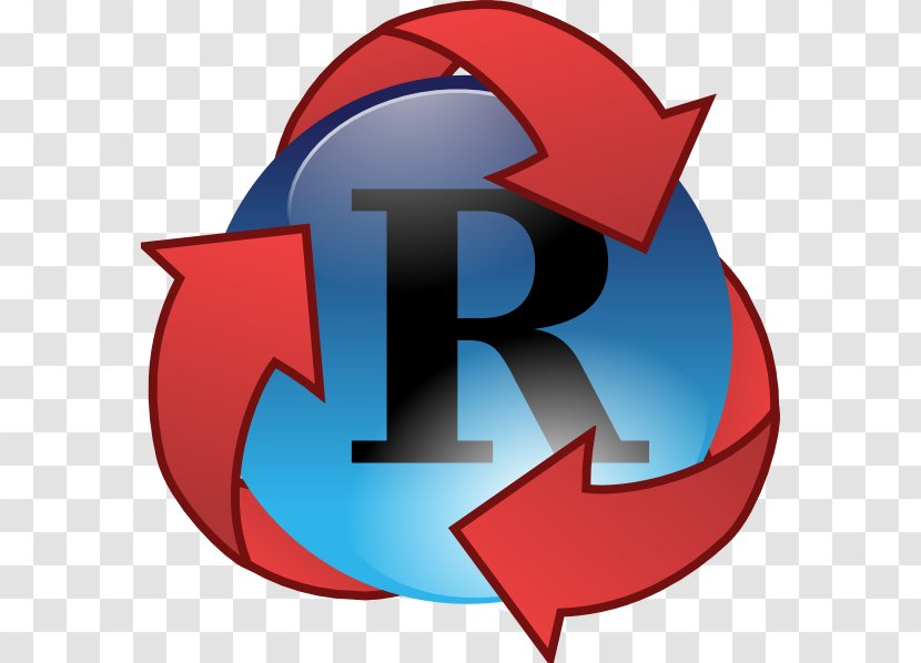Clip Art - Recycling Symbol - Copyspace Transparent PNG