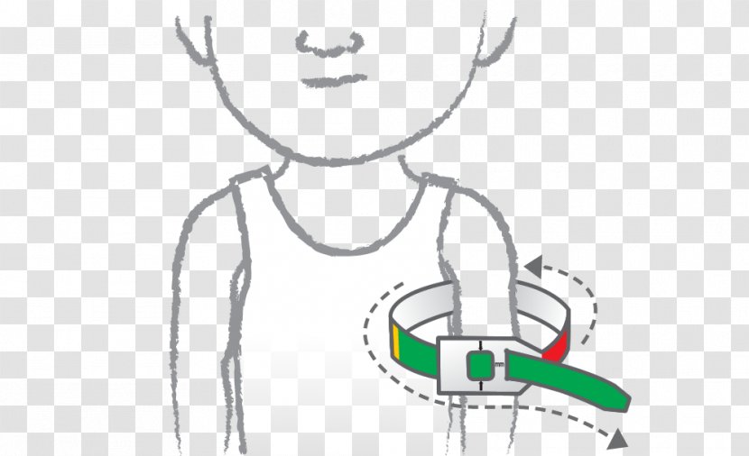Malnutrition Mid-Upper Arm Circumference Measurement - Watercolor - The Upper Transparent PNG