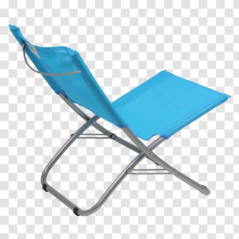 Turquoise Furniture Plastic Teal Cobalt Blue - Beach Chair Transparent PNG