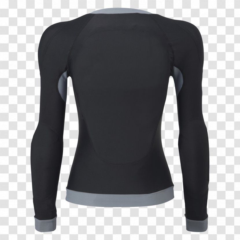 T-shirt Sweater Crew Neck Neckline Clothing - Arm Transparent PNG