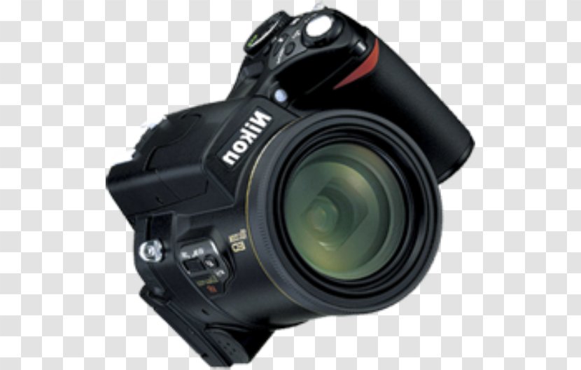 Digital SLR Video Camera Lens - Single Reflex - Cameras Transparent PNG