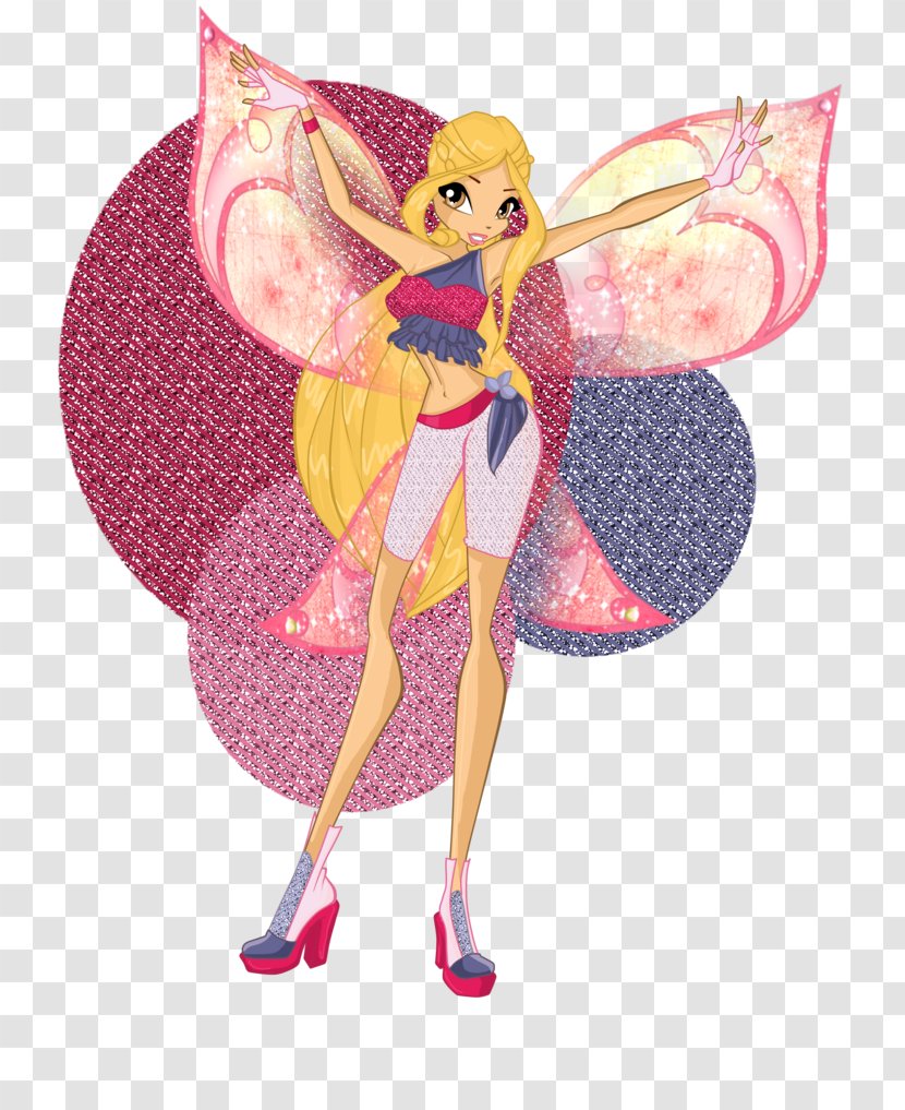 Barbie Fairy Pink M Transparent PNG