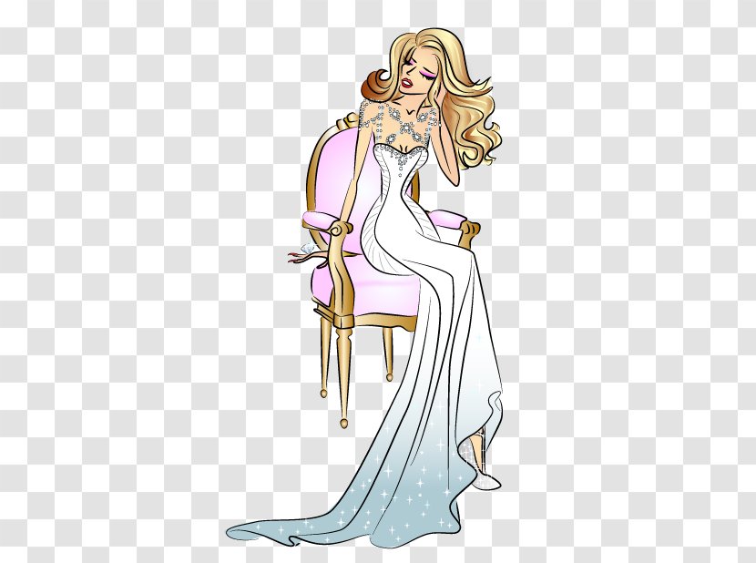 Beauty BRIDESMAIDS DRESSING ROOM - Cartoon - Bridesmaids Transparent PNG