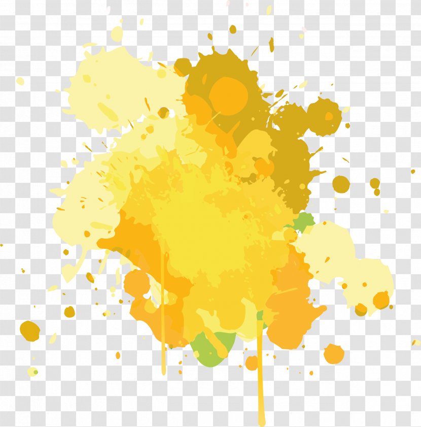 Watercolor Painting Stock Illustration Drawing - Paint - Orange Transparent PNG
