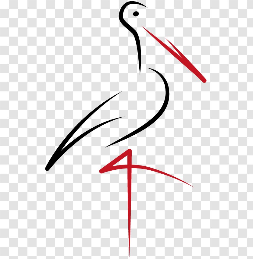 Beak Stork Mutterkuh Drawing Clip Art - Area Transparent PNG